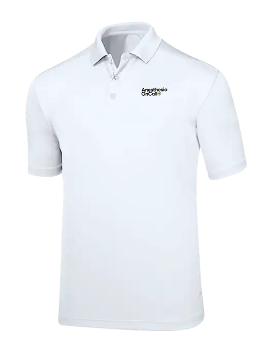 Callaway Core Bright White Performance Polo w/Anesthesia OnCall Logo