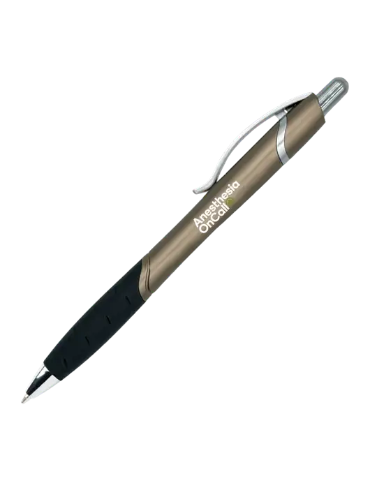 Summerhill Grey Pen - Black Ink w/Anesthesia OnCall Logo