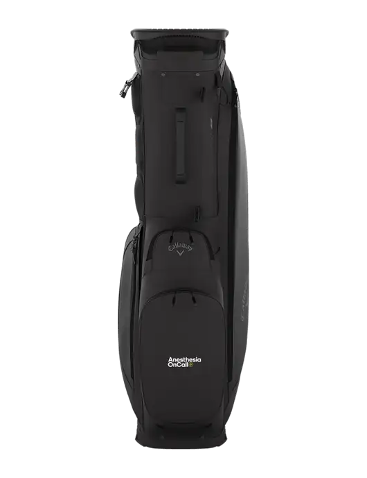 Callaway Fairway C Black Golf Bag w/Anesthesia OnCall Logo