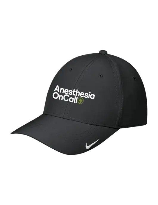 Nike Black Dri-FIT Legacy Cap w/Anesthesia OnCall Logo