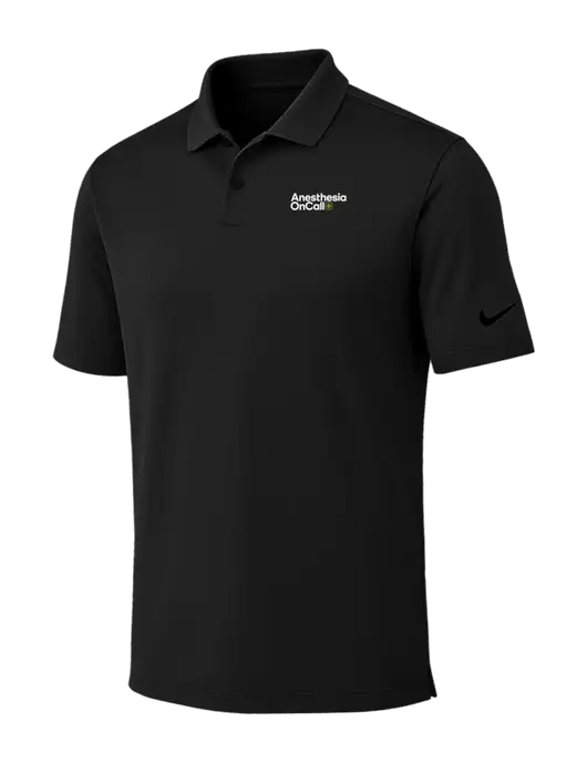 Nike Black Dri-FIT Vapor Polo w/Anesthesia OnCall Logo
