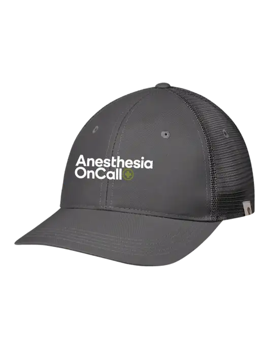 Carhartt Dark Grey Trucker Rugged Pro Series Cap w/Anesthesia OnCall Logo