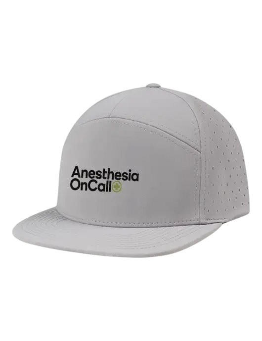 Richardson Light Grey Cannon Cap w/Anesthesia OnCall Logo