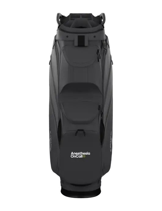 Callaway Chase 14 Charcoal Golf Bag  w/Anesthesia OnCall Logo