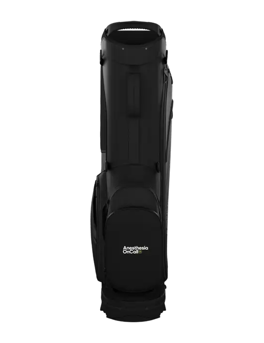 Callaway Chase Black Golf Bag w/Anesthesia OnCall Logo