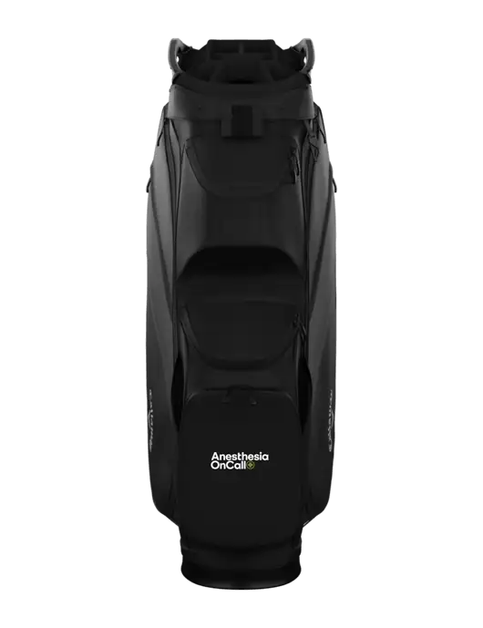 Callaway Chase 14 Black Golf Bag  w/Anesthesia OnCall Logo