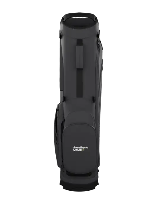 Callaway Chase Charcoal Golf Bag w/Anesthesia OnCall Logo