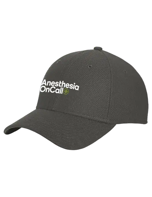 New Era Diamond Era Very Dark Grey Stretch Cap w/Anesthesia OnCall Logo