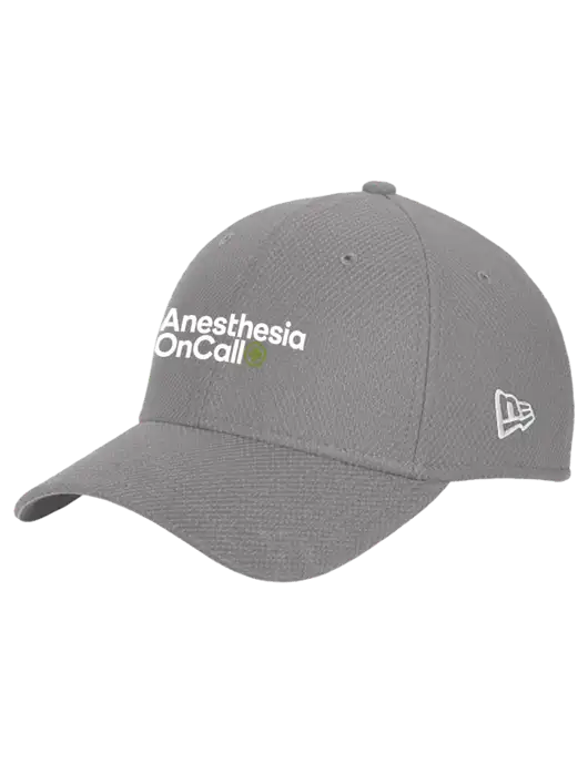 New Era Diamond Era Medium Grey Stretch Cap w/Anesthesia OnCall Logo